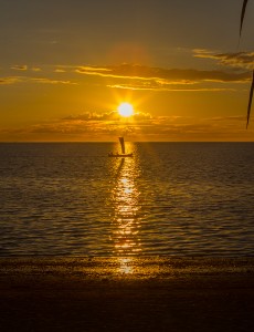 Sonnenuntergang in der Bucht von Ranobe