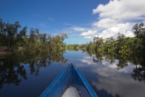 Canal des Pangalanes mit Boot