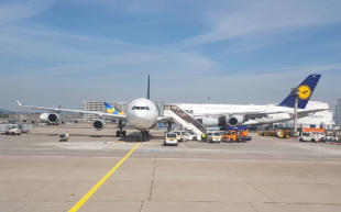 Flugzeug Lufthansa